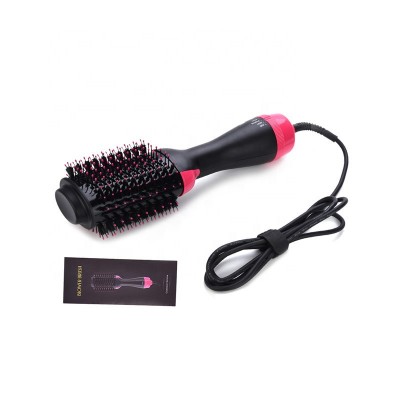 One step Hair Dryer Volumizer Hot Air Rotating Brush Salon Negative Ion Hair Straightener Curler Styler Comb Blow Dryer